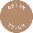 Runder goldener Kreis mit Text "Get in Touch"